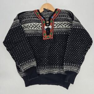 Vintage Dale of Norway sweater - 100% wool, mens M